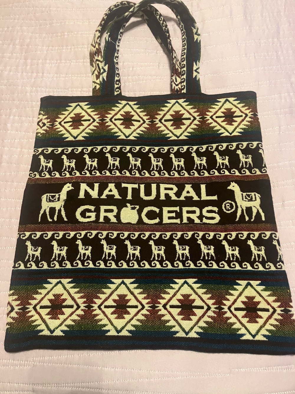Natural Grocers Woven Tote Bag